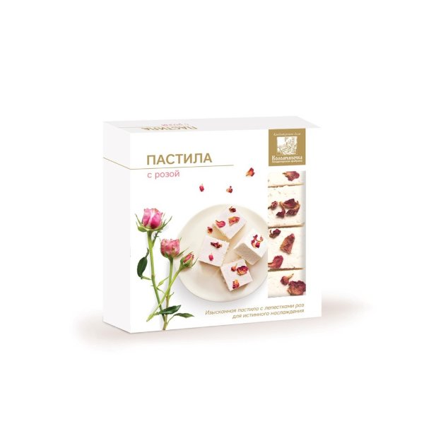 №2 Пастила 135г с розой  в Чехове