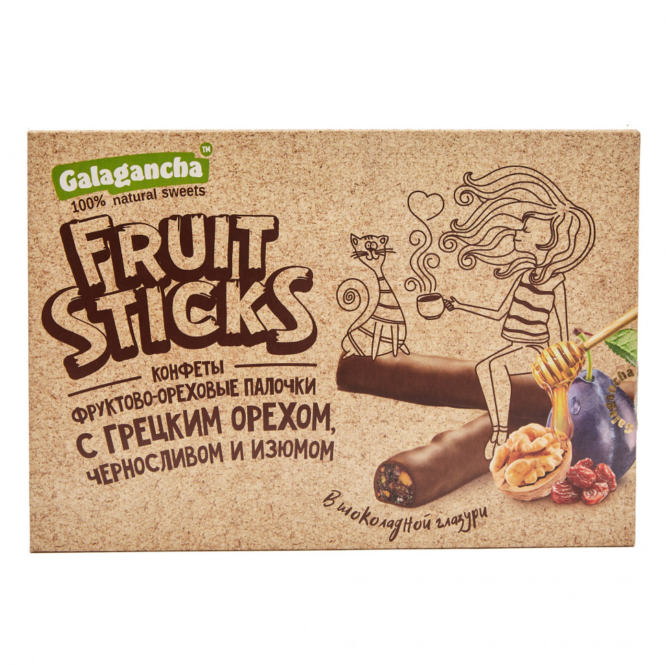  Берестов КРАФТ Fruit Stiсks с черносливом и грецким орехом, 175г в Чехове