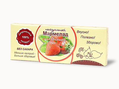  Мармелад натуральный "Клубника" 140г в Чехове