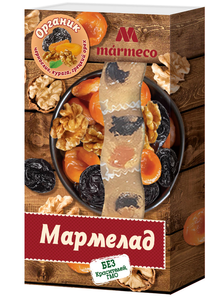 Мармелад "Органик"  Курага, Чернослив, грецкий орех, 180г  в Чехове