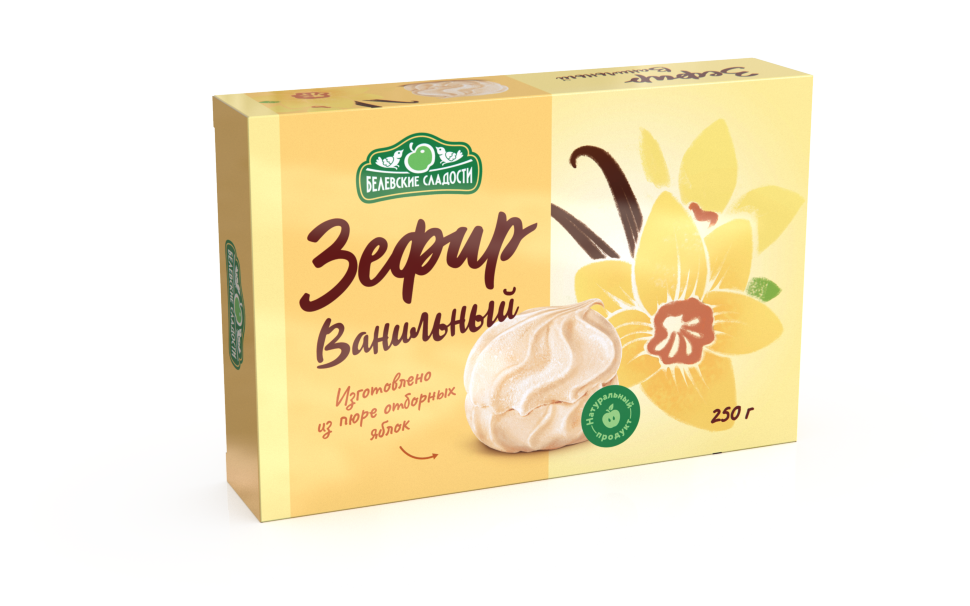  Зефир белевский "Ванильный" 250г в Чехове