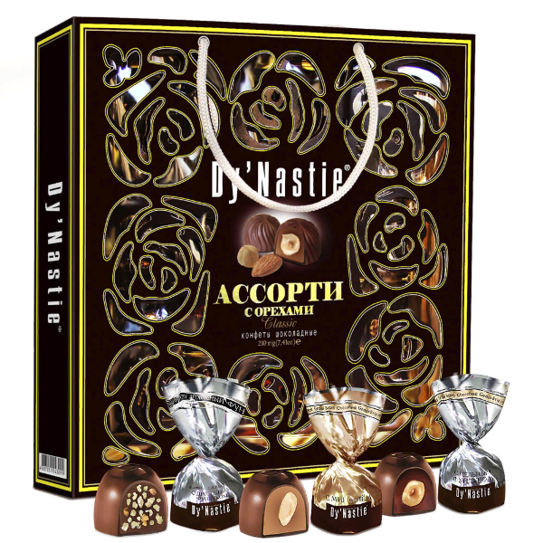 №3 Династия Сумка Конфеты "Классик", 210г      в Чехове